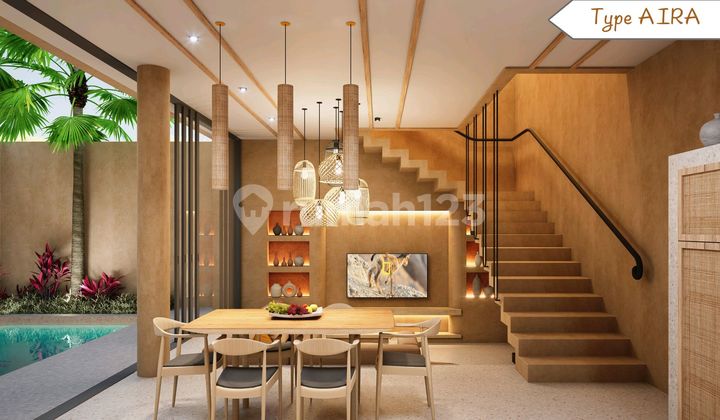 Villa Private Cluster Mewah Jimbaran, View Subset Dekat Gwk, SHM