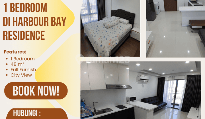 Dijual Full Furnish Unit 1 Bedroom Apartment Harbour Bay 1