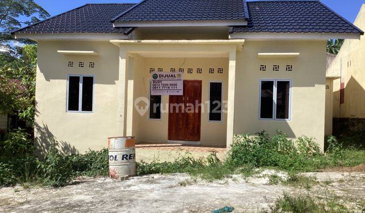 Rumah Baru Siap Huni Dijual di Jl. Perkasa Bambu Kuning Tenayan Raya 1