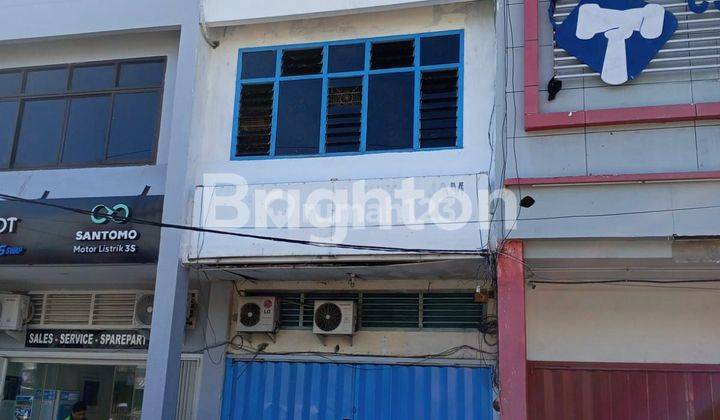 DiJUAL RUKO 3 LANTAI, PINTU BIRU ,LOKASI STRATEGIS, TETANGGA HOTEL RAMAYANA MAKASSAR 1