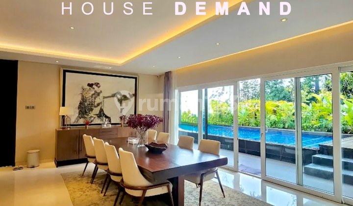 The Riverville Lebak Bulus - Semi Furnish 4 Lantai (for Sale, Gated Community)