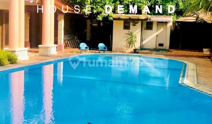 Rumah Luas Permata Hijau Siap Huni