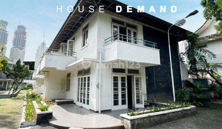 Rumah Menteng ring 1 limited! Dekat bundaran HI  hitung Tanah, good invest, Prime area 1