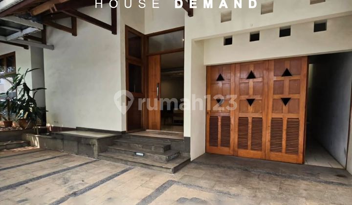 Rumah Siap Huni Pondok Indah Area Jl Alam Lokasi Sangat Tenang