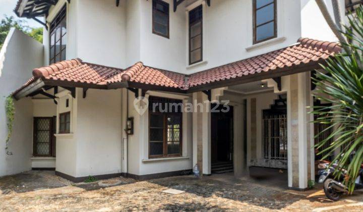 For Sale Rumah Classic Siap Renovasi, Area Asri Dan Private, Pondok Indah 1