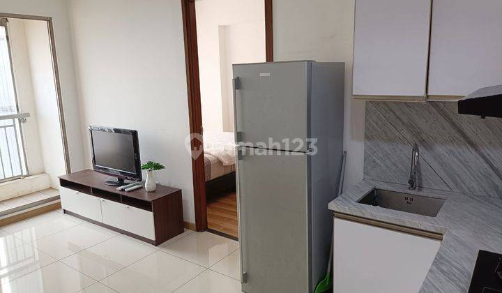 Sewa apartemen modern 1R furnish M Town Signature twr Herald 1