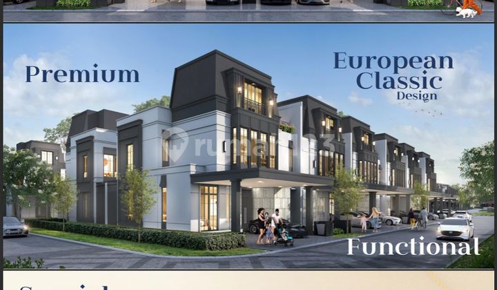New 2-story house + Attic room Aldena Paramount Serpong
