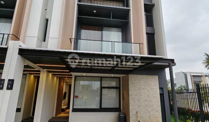 Sewa murah rumah 3 kamar full furnish Cluster Vasya Tanakayu, BSD City