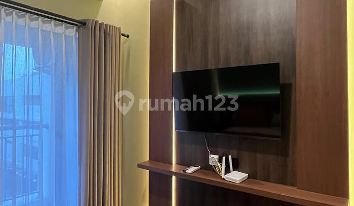 Sewa apartemen studio murah full furnish M Town Residence tower Bryant Gading Serpong 2