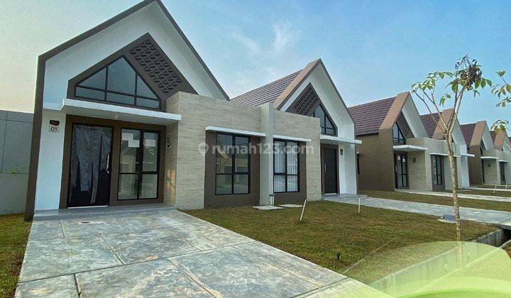 Rumah Ready stock Cluster Burgundy Kota Podomoro Tenjo viral 1