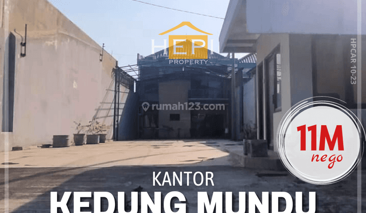 Dijual Kantor+ Gudang di Kedungmundu Raya, Semarang Bagus 1