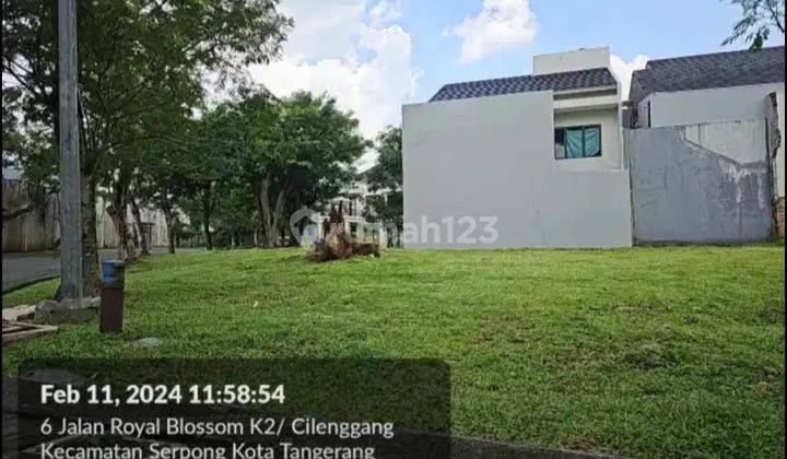 Dijual Kavling Tanah Eksklusif Siap Bangun Hook Dalam Cluster 2