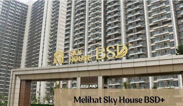 DIJUAL MURAH APARTEMEN STUDIO SKY HOUSE BSD DEKAT TOL BSD 2