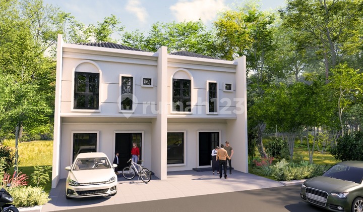 Rumah 2 Lantai Baru Minimalis SHM di Gununganyar 2