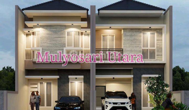 Rumah 2 Lantai Baru On Progress Minimalis SHM di Mulyosari Utara 1