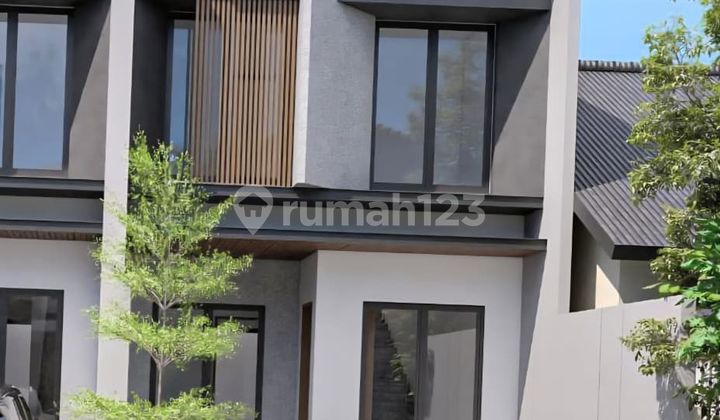 Rumah 2 Lantai Baru Minimalis SHM di Manyar Jaya 1