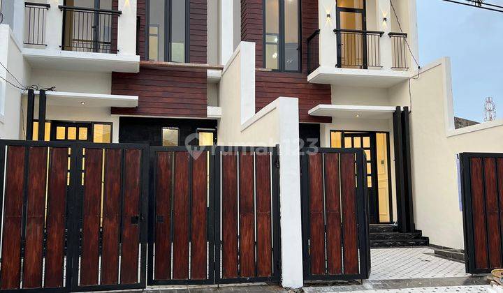 Rumah 2 Lantai Baru Minimalis SHM di Ketintang Siap Huni 1