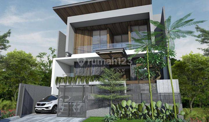 Rumah 2 Lantai Baru Furnished HGB di Citraland Bukit Golf  2