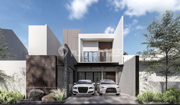 Rumah 2 Lantai Baru Minimalis SHM di Pandugo 1