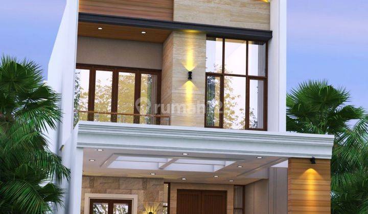 Rumah 2 Lantai Baru Minimalis Modern SHM di Mojoarum 1