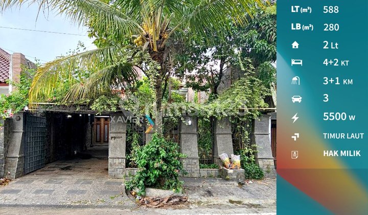 Rumah Pusat Kota di Jl Candi candi Soekarno Hatta Malang