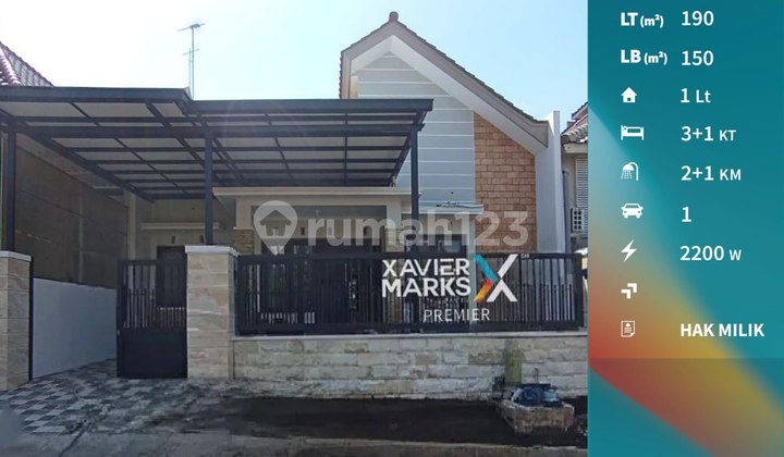 Rumah Villa Puncak Tidar Malang Baru Renovasi