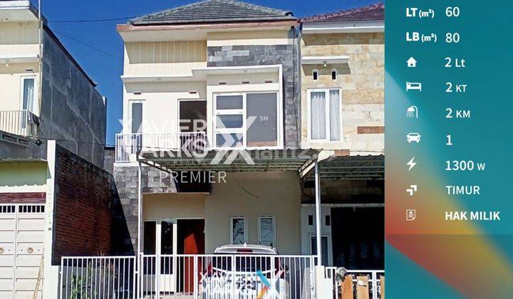 Rumah Minimalis 2 Lantai Siap Huni di Raya Sempu Dau Malang 1