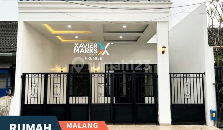 Rumah Semi Furnish Bangunan Baru di Sawojajar Malang