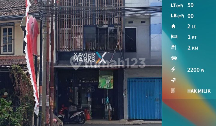 2-Storey Shop House on Kalpataru Main Road, Malang, Bustling Area 2-Storey Shop House on Kalpataru Main Road, Malang, Bustling Area
