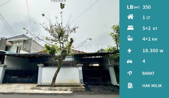 Rumah Furnish Mewah Modern di Klojen Malang