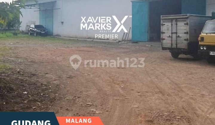 Gudang Strategis Siap Huni di Mergosono Malang
