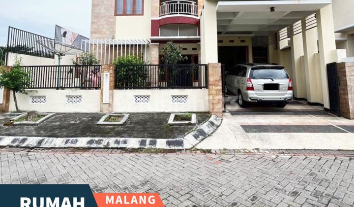 Rumah Semi Furnish Mewah Dekat Exit Tol di Graha Kencana Malang