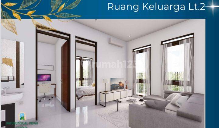 Terbatas ‼️Rumah Modern Di Batununggal Indah Dekat Mekarwangi  Bandung  2