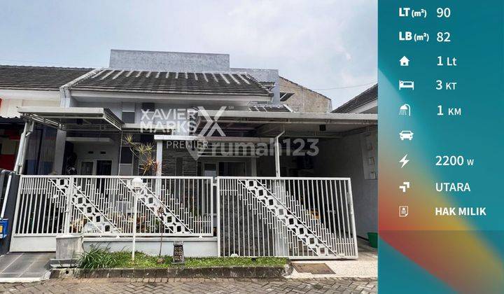 Rumah Semi Furnished Siap Huni Di Perumahan Green Living Residence Gadang Malang id213 