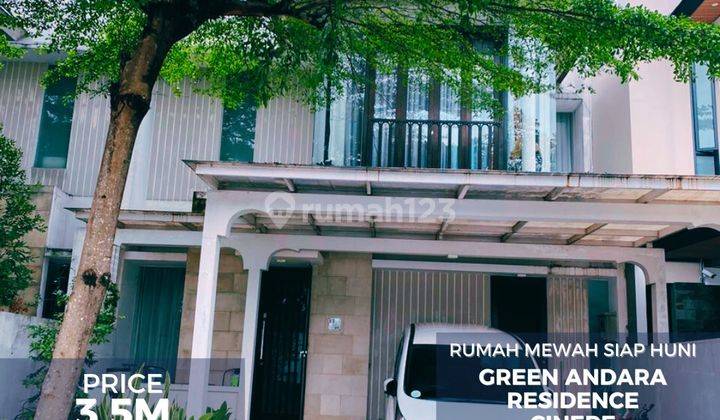 Dijual Cepat Rumah Mewah Dalam Cluster Di Green Andara Residence Jaksel 1