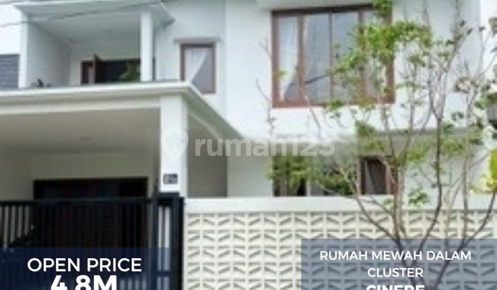 Rumah Mewah Dalam Cluster Di Cinere Selangkah Ke Tol Desari