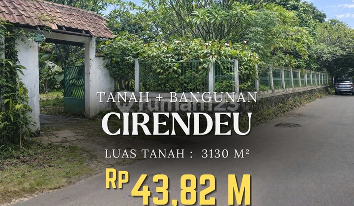 Tanah Dijual Bonus Rumah di Cirendeu Dekat MRT Lebak Bulus Tanah Dijual Bonus Rumah di Cirendeu Dekat MRT Lebak Bulus