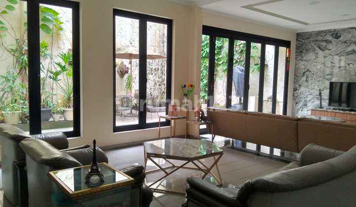 2-Storey House in Kelapa Nias Raya, Kelapa Gading - Features a Fish Pond