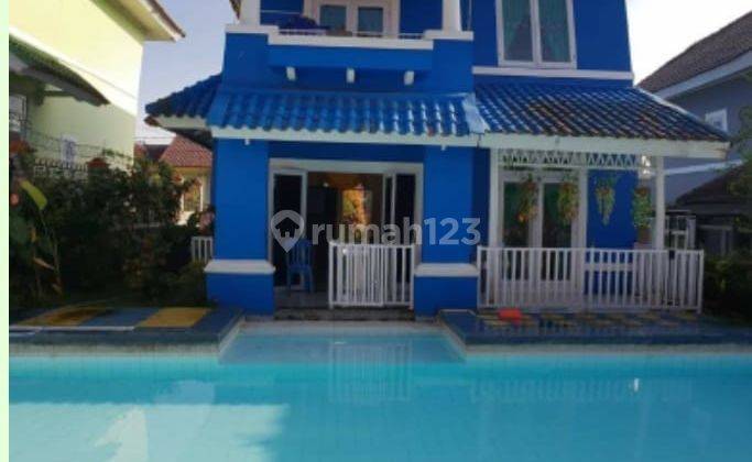 Dijual Rumah Villa Bukit Cipendawa, Cipanas, Jawa Barat, Shm, Furnised, Siap Huni, 2 Lantai 1