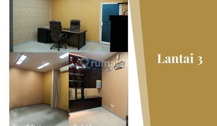 DISEWAKAN KANTOR 4 LANTAI FULL FURNISH LOKASI STRATEGIS DI JOGLO 2