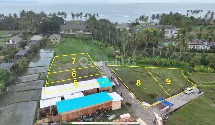 Hot List of Plots of Land for Sale Near the Sea View Beach, Cemagi Mengwi Badung Bali Location 1