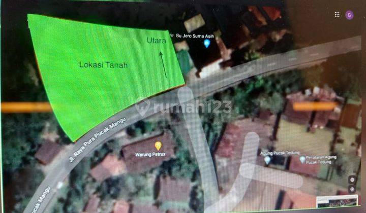 Hot List Di Jual Tanah View Lembah Pinggir Jalan Utama Lokasi Petang Badung  2