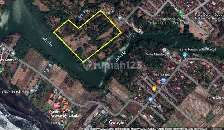 TOP URGENT DI JUAL TANAH LOSS SUNGAI VIEW LAUT LOKASI PASUT BERABAN SELEMADEG TABANAN 1