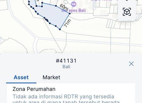 TO URGENT LAND FOR SALE IN BUKIT VISTA LABUAN SAIT PECATU KUTA SELATAN BADUNG LOCATION 1