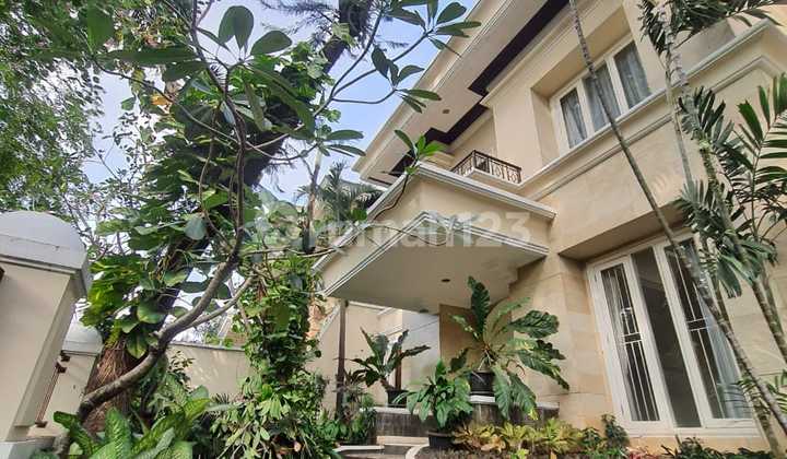 Well-Maintained Beautiful House Ready to Live In Peaceful Pondok Indah Tangerang