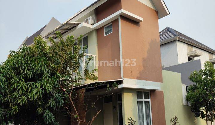 Rumah 2 Lantai Hoek Murah Dalam Cluster Favorit Serpong Bsd  2