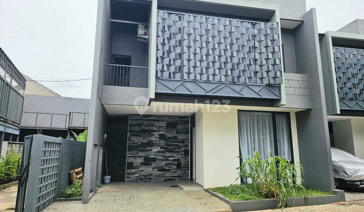 Rumah Modern 2 Lantai Rooftop Luas Dalam Cluster Bintaro Sektor 2 Shm 1