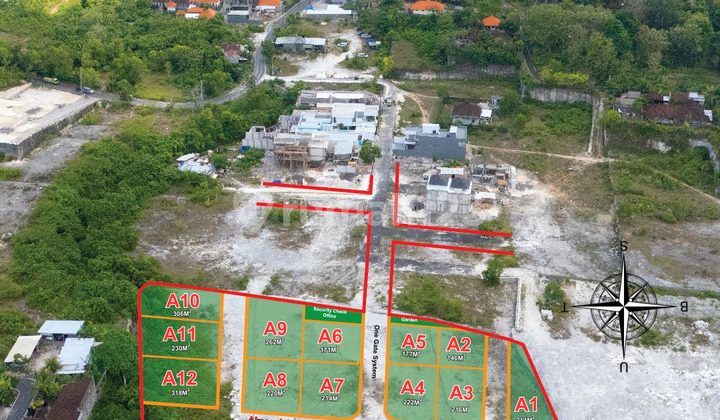 Tanah Kavling Murah Yellow Zone Ungasan Kuta Selatan
