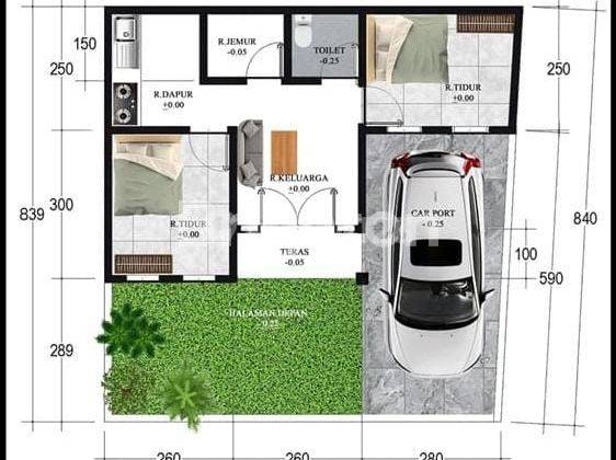 Rumah Murah 2 Br Slingsing Tabanan  Dekat Kota 2