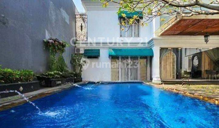 Luxury House Simprug Permata Hijau Senayan Dengan Kolam Renang 2